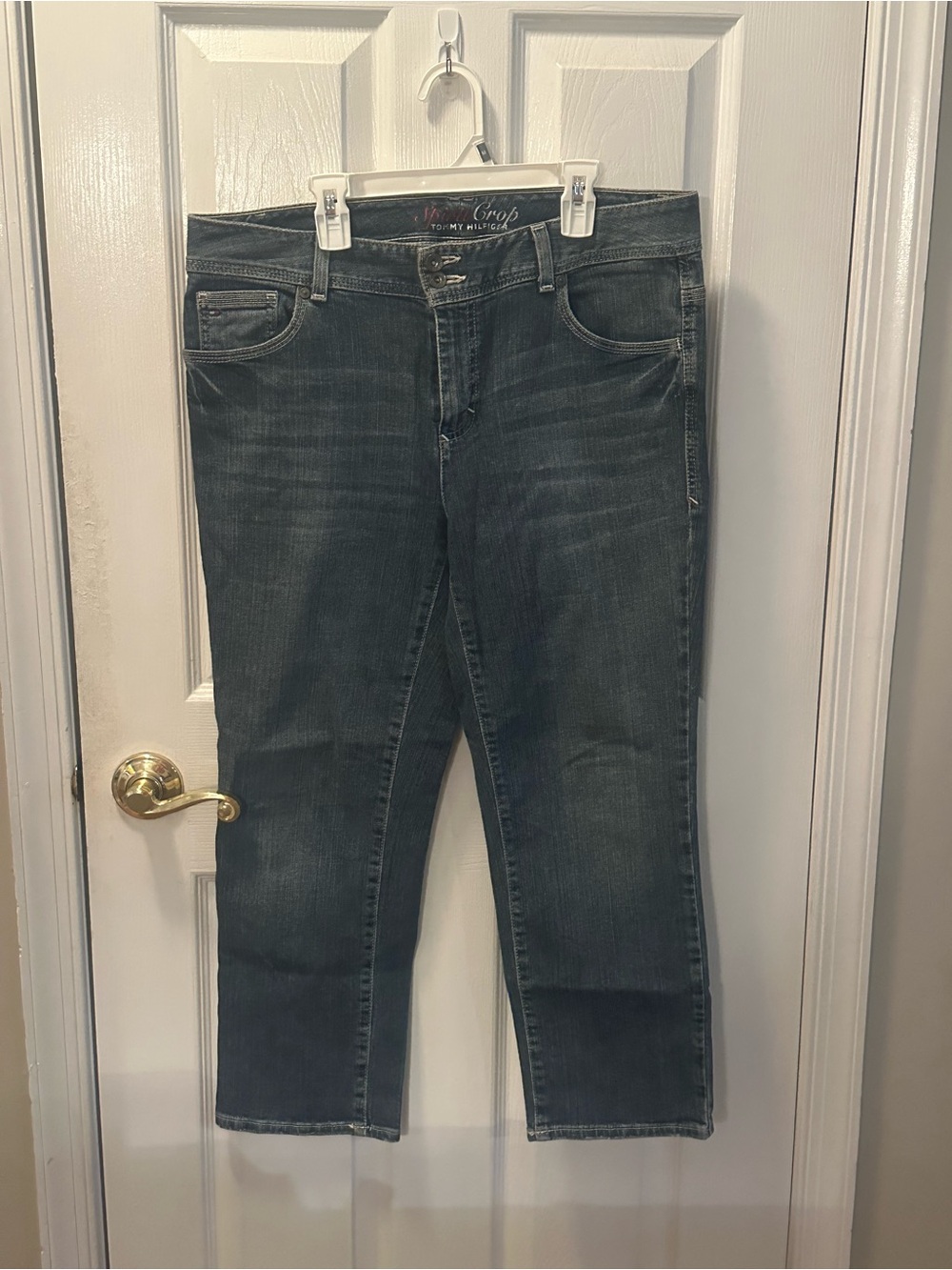 Tommy Hilfiger Dark Blue Cropped Women’s Jeans
